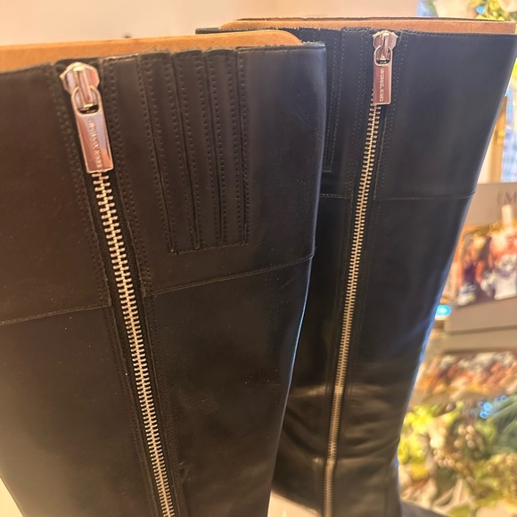 Michael Kors Hayley Tall Leather Boots - Picture 5 of 6